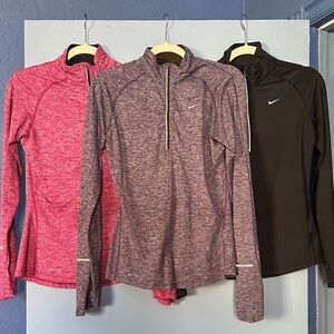 Nike Women's Pullover Trio - Pink, Purple, Black